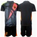 Maillot de foot Belgique Gardien Domicile vêtements enfant Europe 2024 Manches Courtes (+ pantalon court)